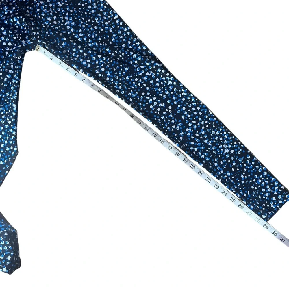 Beyond Yoga High Waist Luxe Leggings in Blue Droplet Size S